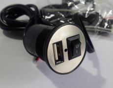 Bike Mobile Phone Charger with On/Off Button